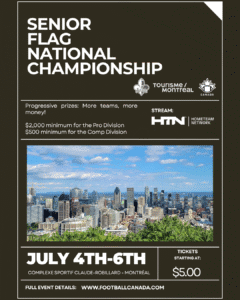 Montréal set to Host 2025 Senior Flag National Championships